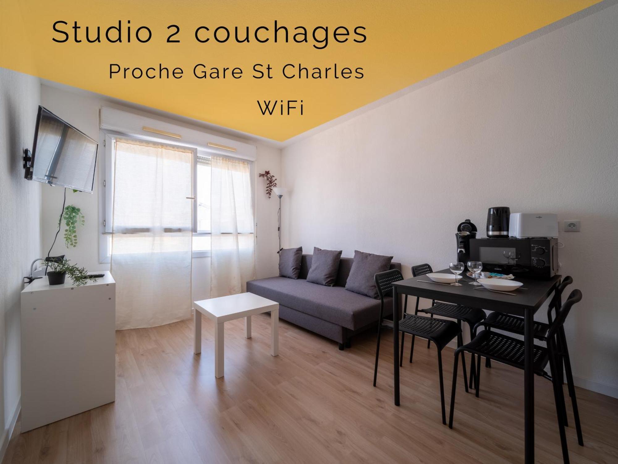 Appartement Tout Equipe A 6Min De La Gare St Charles مارسيليا المظهر الخارجي الصورة